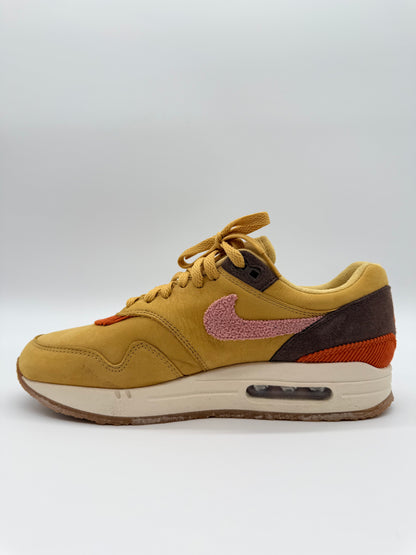 Nike Air Max 1 Crepe Wheat Gold Rust Pink