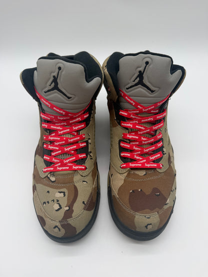 Jordan 5 Retro Supreme Desert Camo