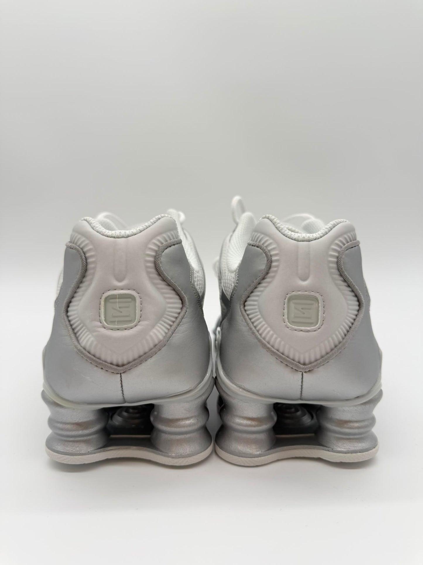Nike Shox White Chrome