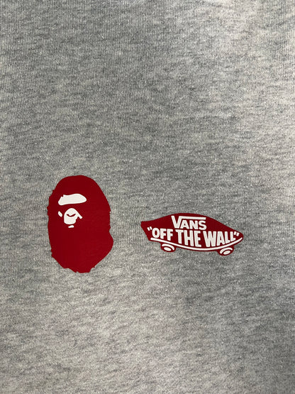 BAPE x Vans Pullover Fleece Hoodie Ash Heather