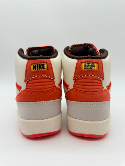 Jordan 2 Retro Maison Chateau Rouge