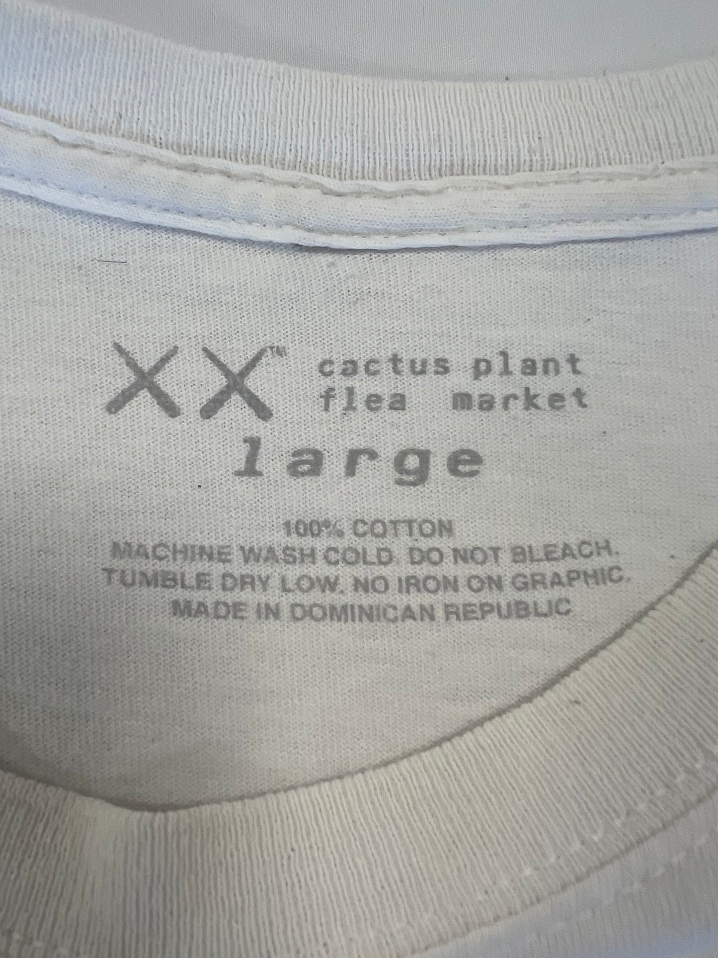 KAWS x Cactus Plant Flea Market T-shirt White