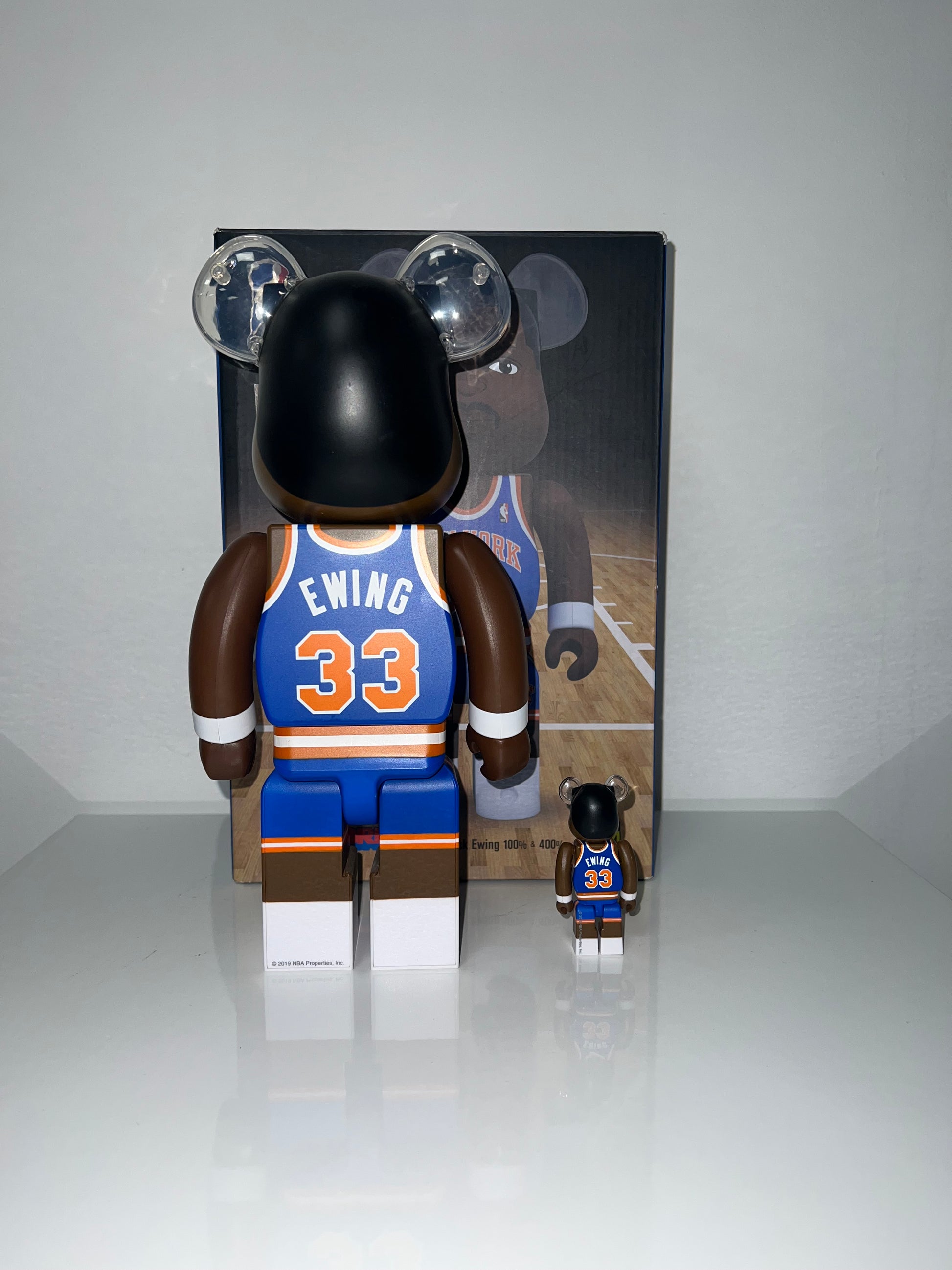 Bearbrick Patrick Ewing – Knicks #33 – 2021 | NBA edition - FLIPPR