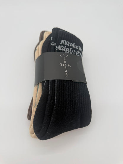 Travis Scott Cactus Jack T-Rexx Sock Set (3 Pack)