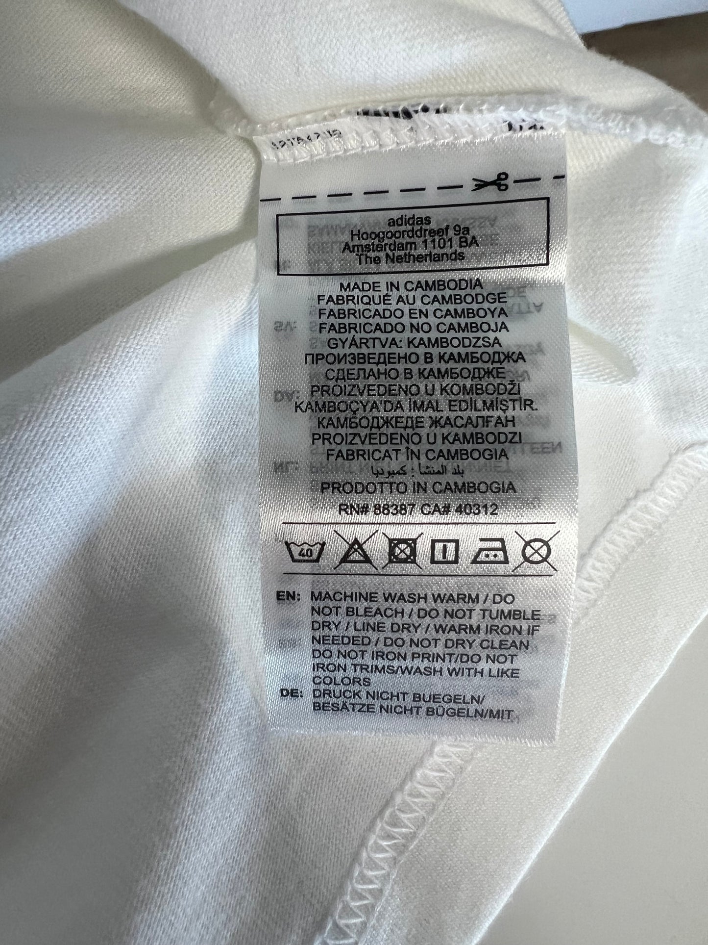 Bape x Adidas t shirtadidas x BAPE SSL Milo Tee White