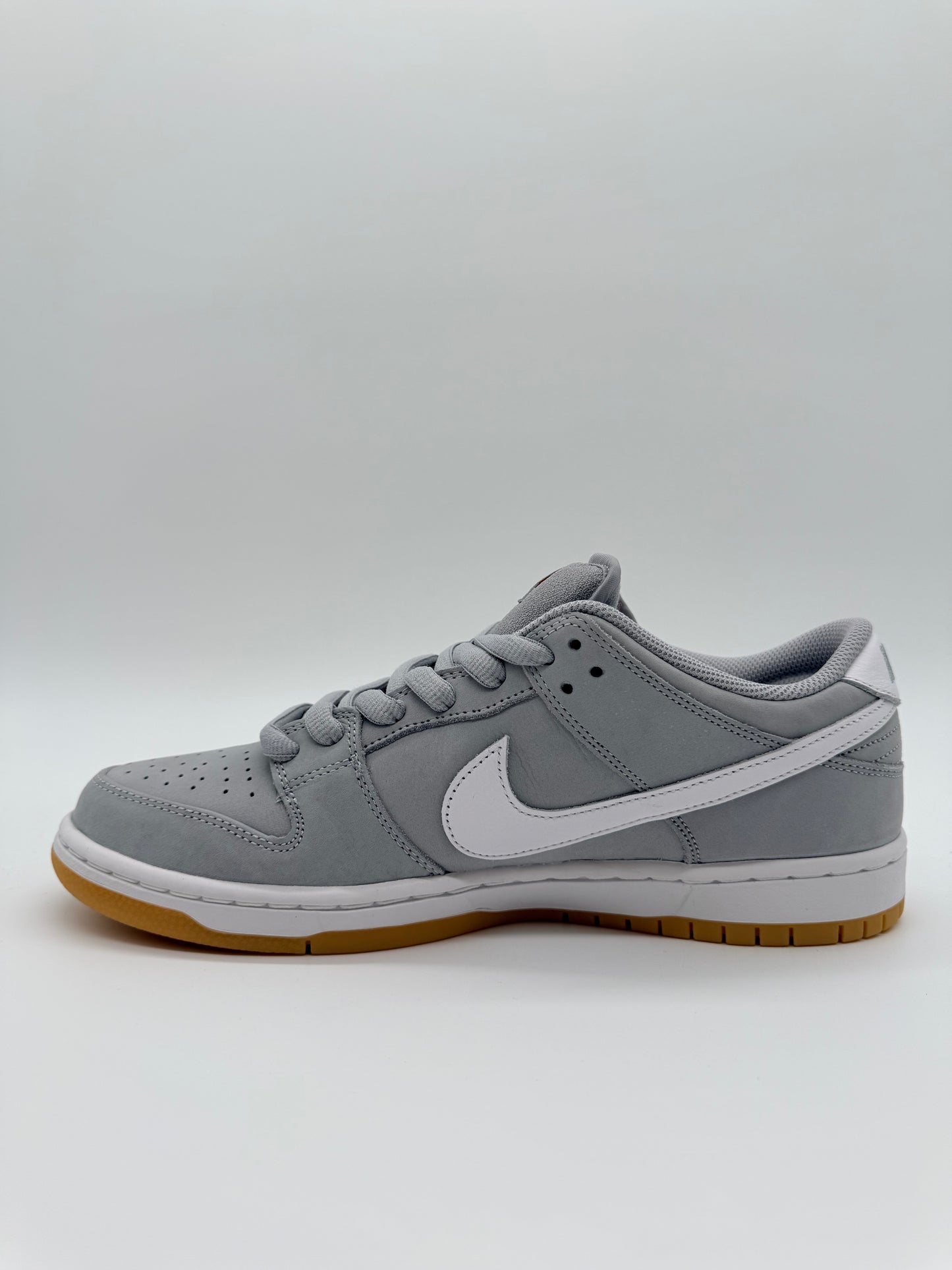 Nike SB Dunk Low Wolf Grey Orange Label