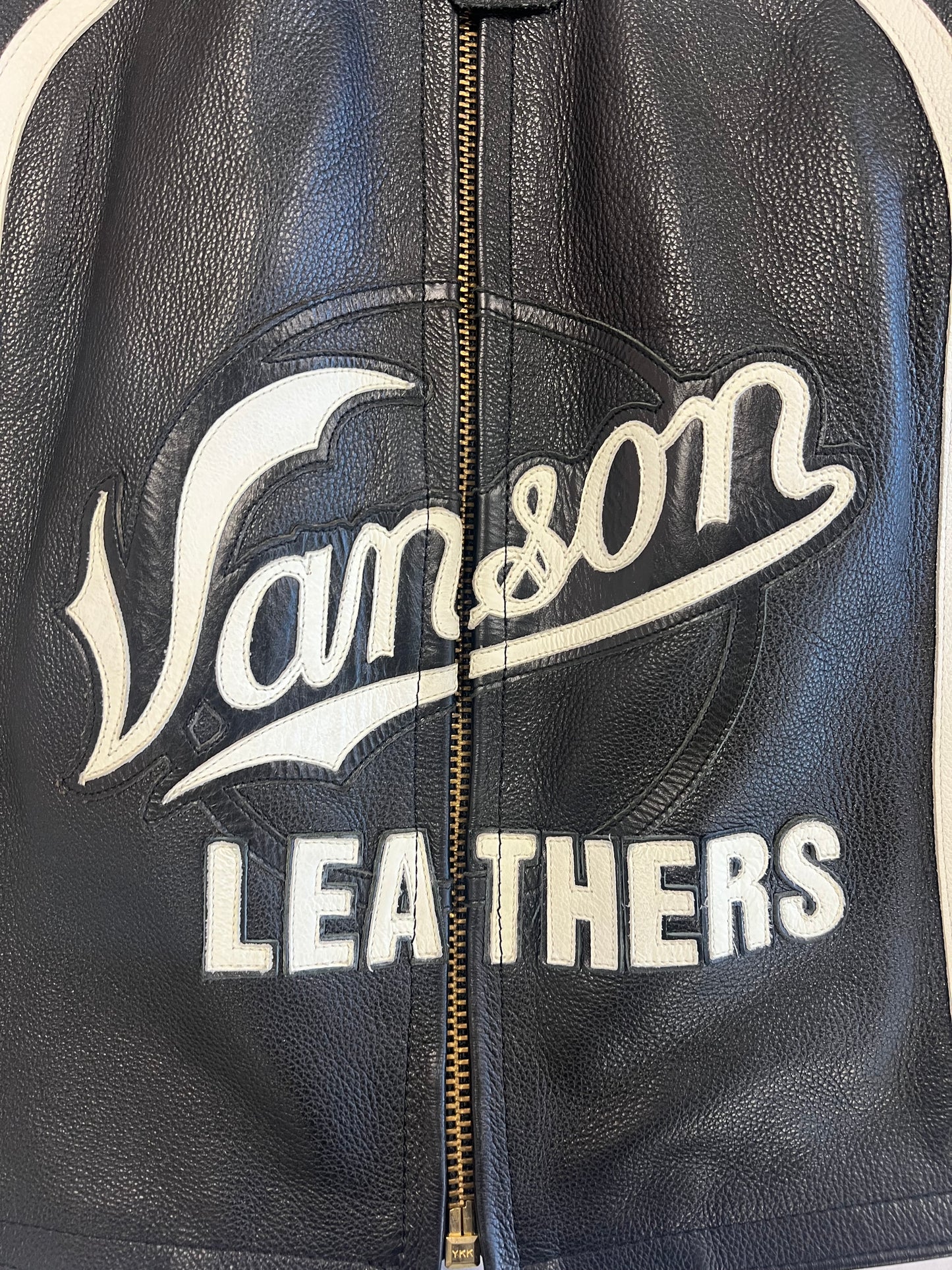Supreme Vanson Leather Star Jacket Black