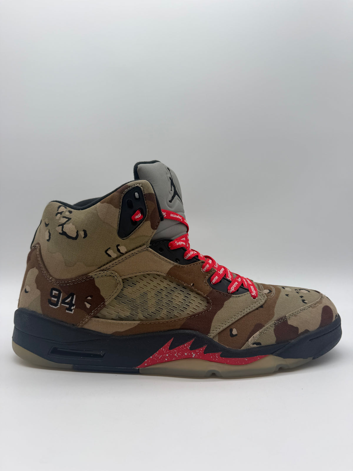 Jordan 5 Retro Supreme Desert Camo