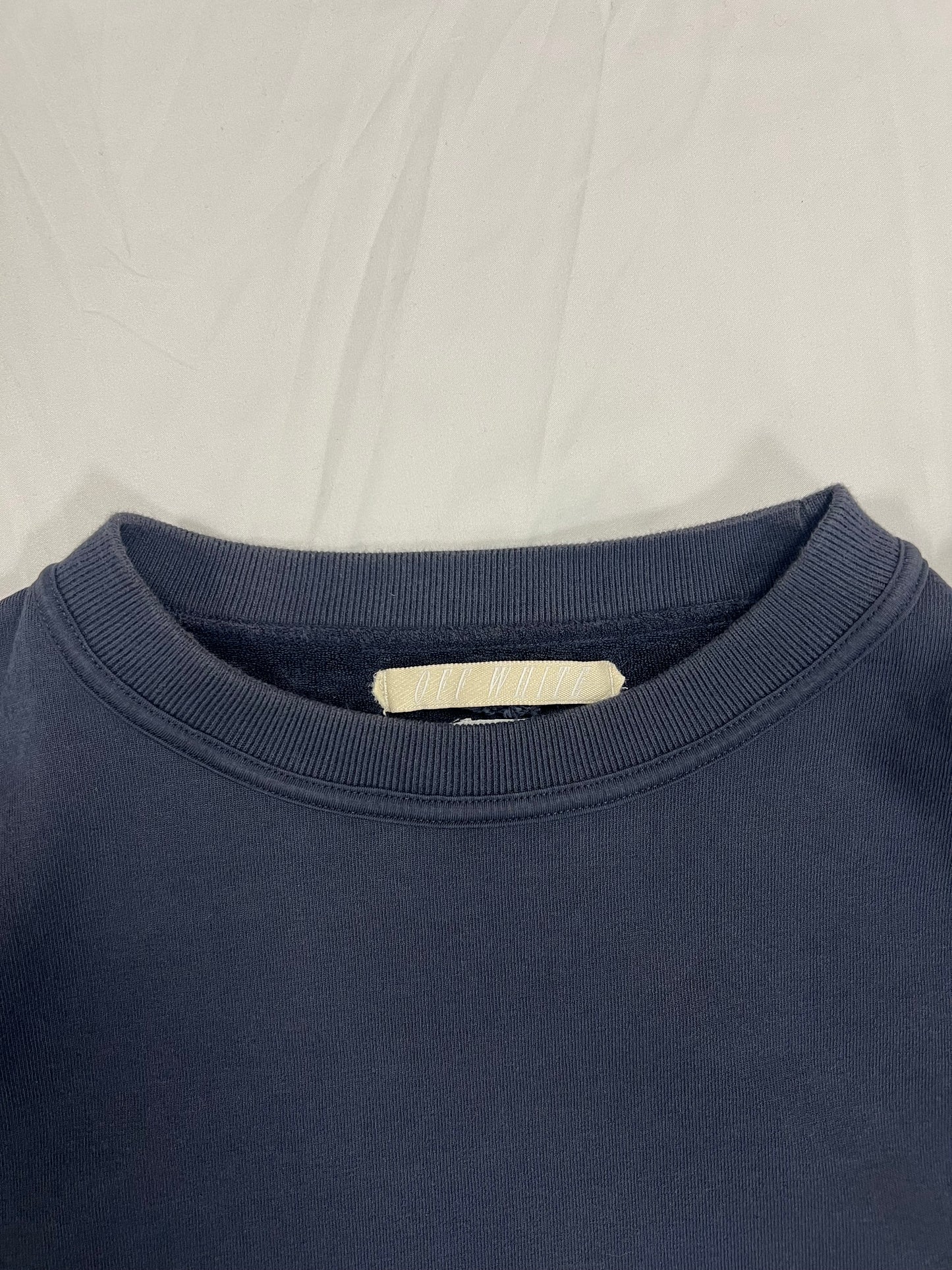 Off-White Navy Long Tee