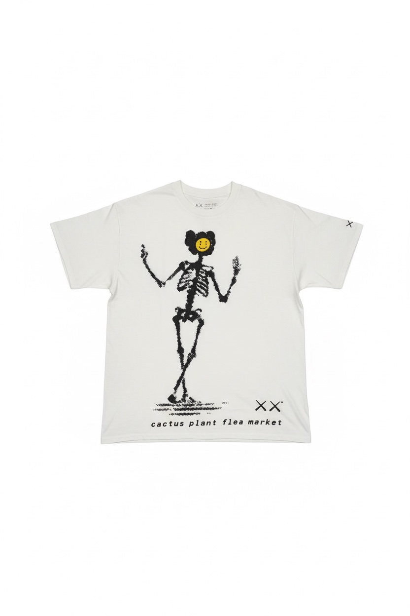 KAWS x Cactus Plant Flea Market T-shirt White