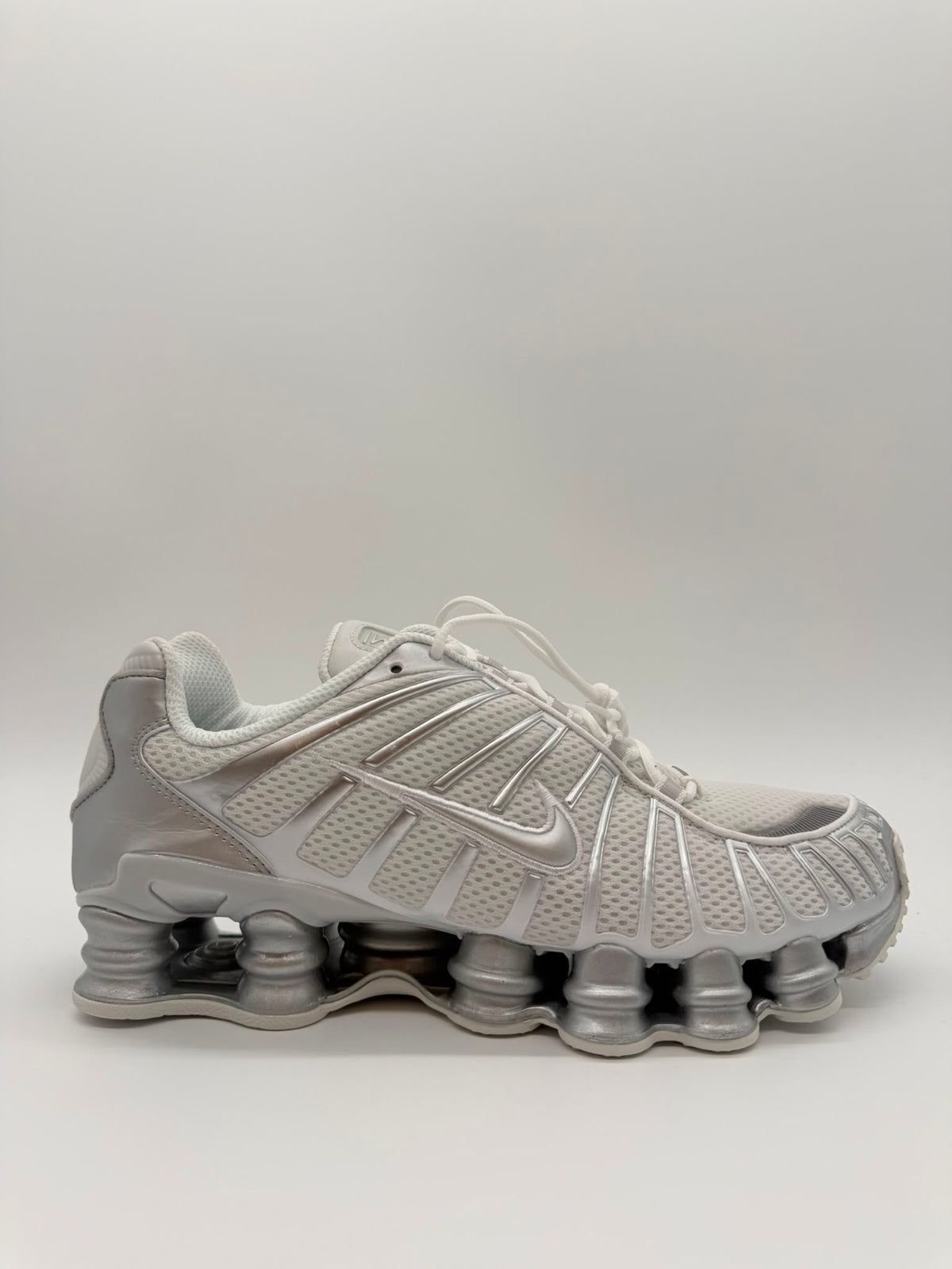 Nike Shox White Chrome