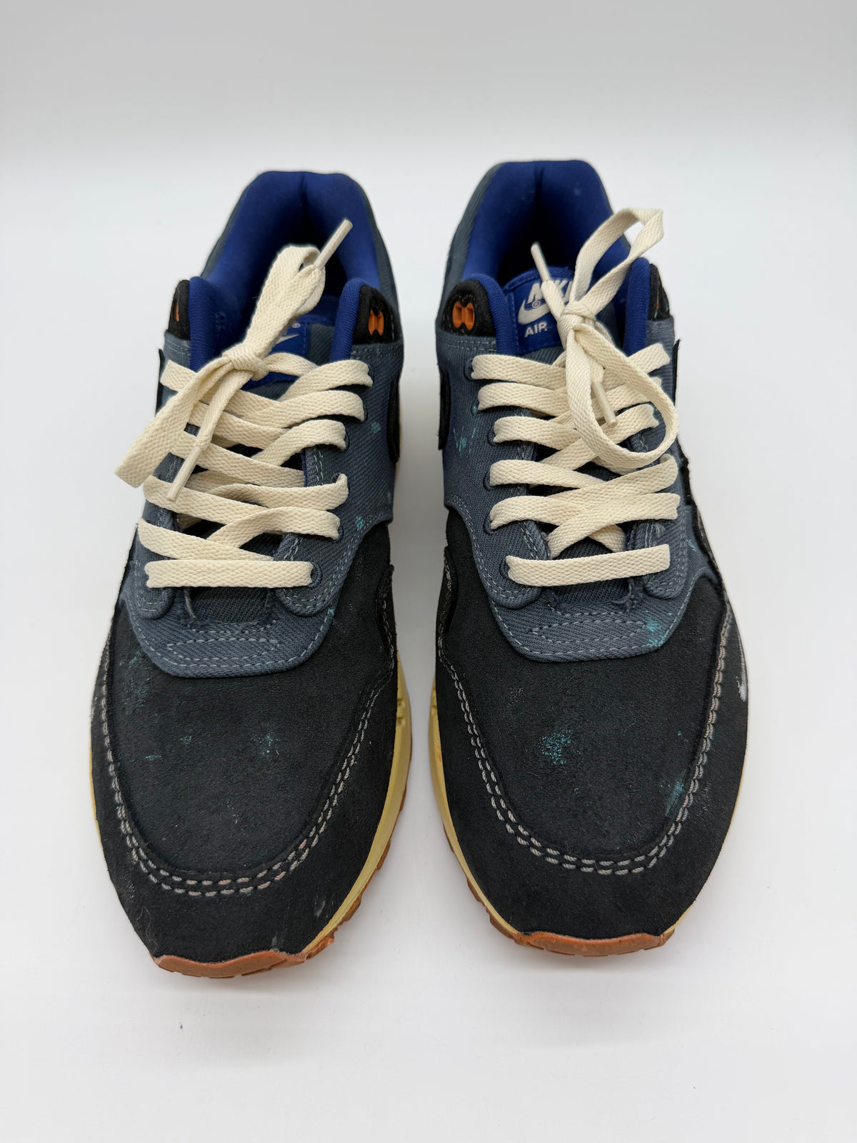 Nike Air Max 1 Dirty Denim Custom Bleached