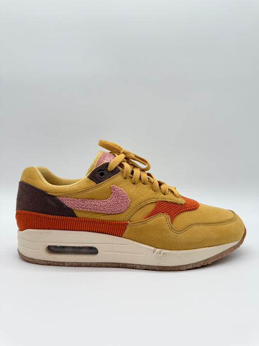 Nike Air Max 1 Crepe Wheat Gold Rust Pink