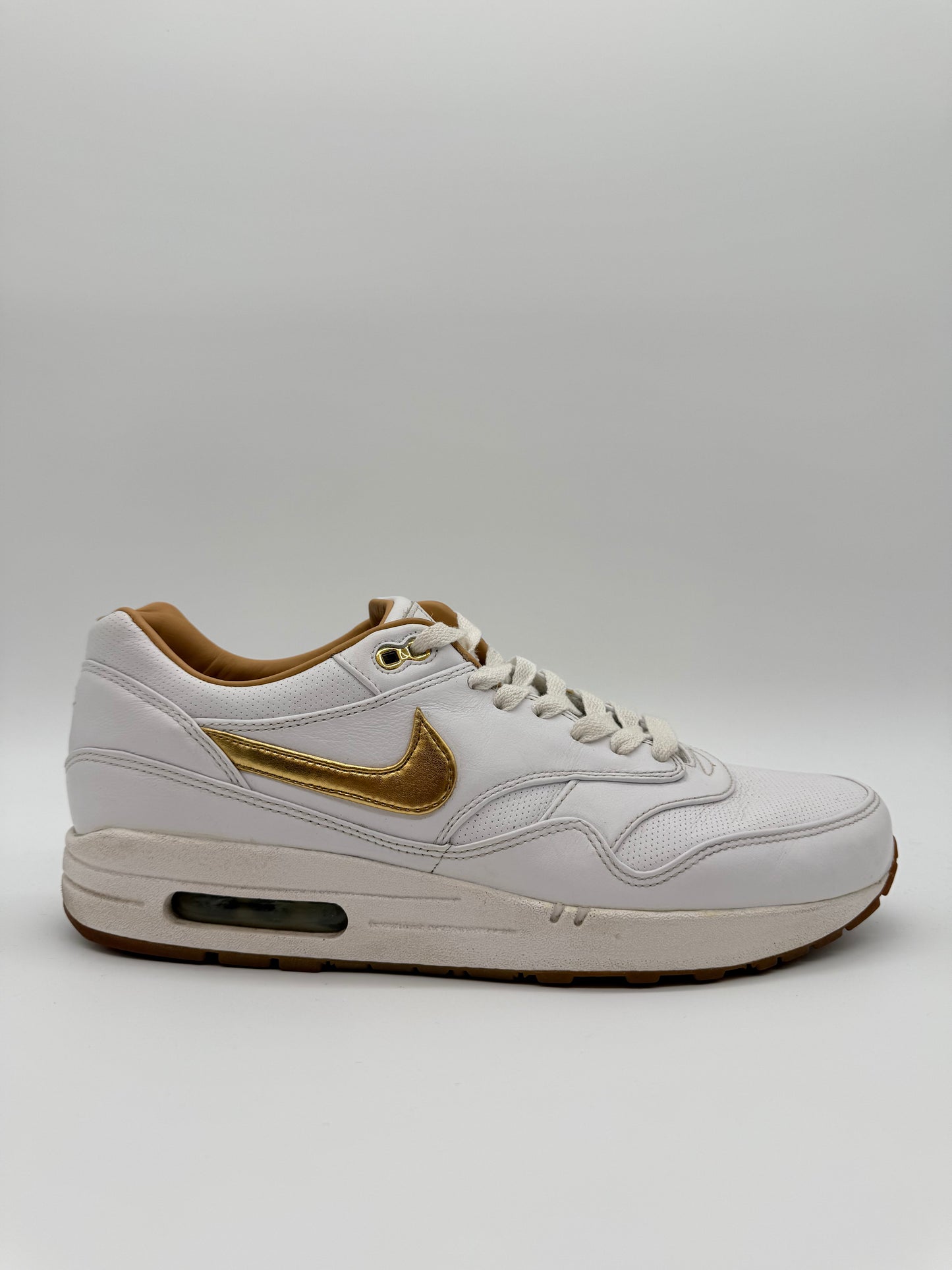 Nike Air Max 1 FB Woven White Metallic Gold