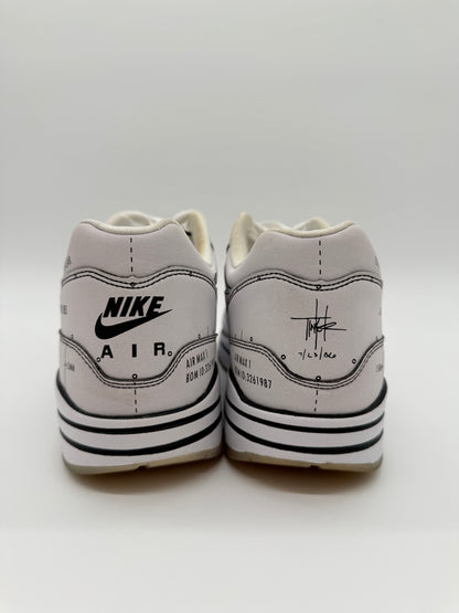 Nike Air Max 1 Schematic White