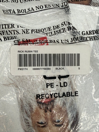 Supreme Rick Rubin Tee Black