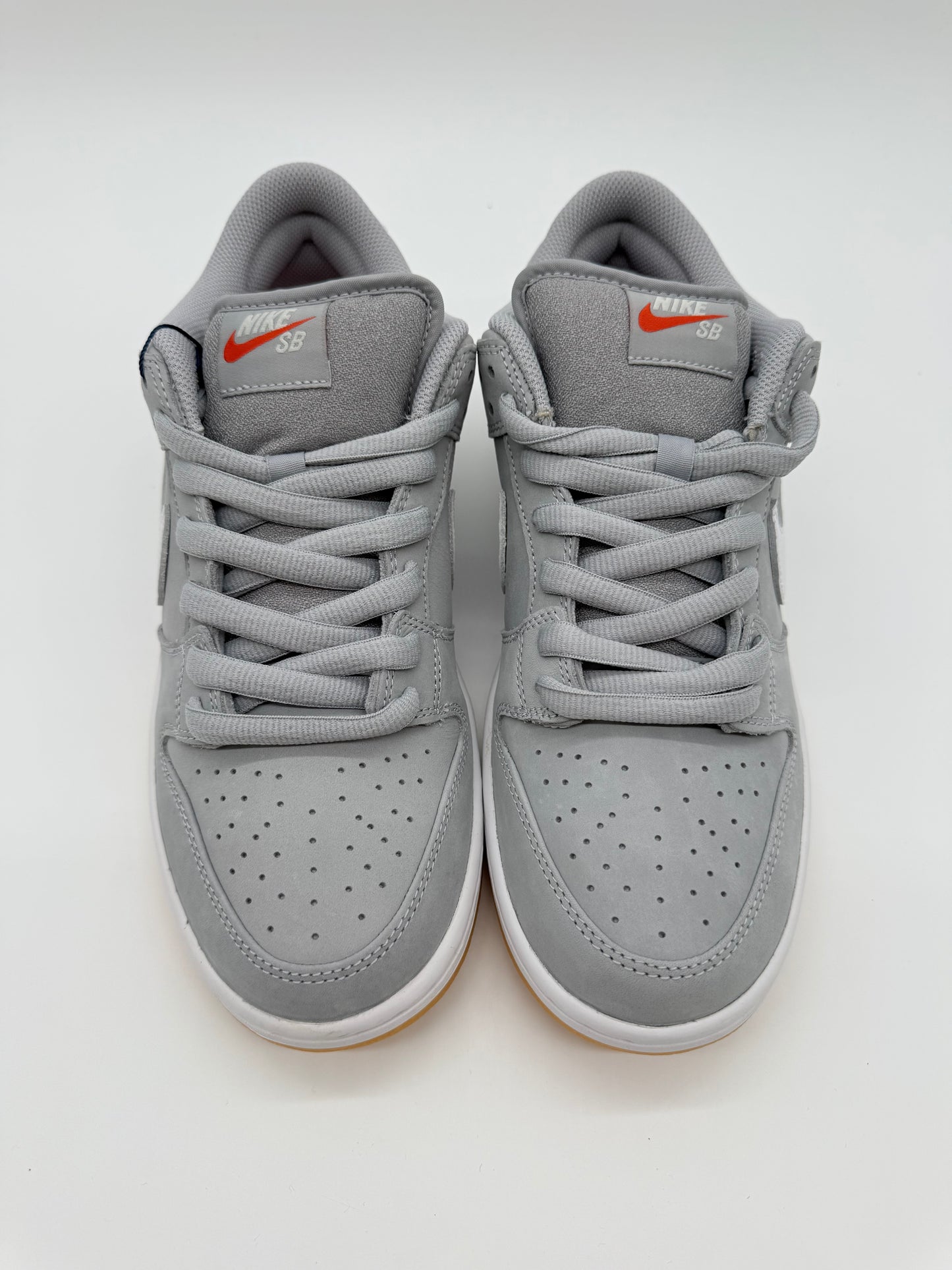Nike SB Dunk Low Wolf Grey Orange Label
