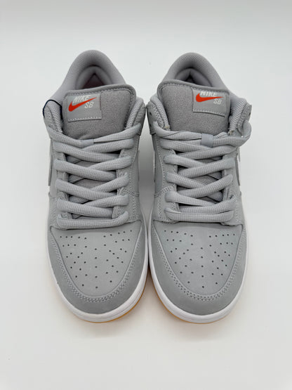 Nike SB Dunk Low Wolf Grey Orange Label
