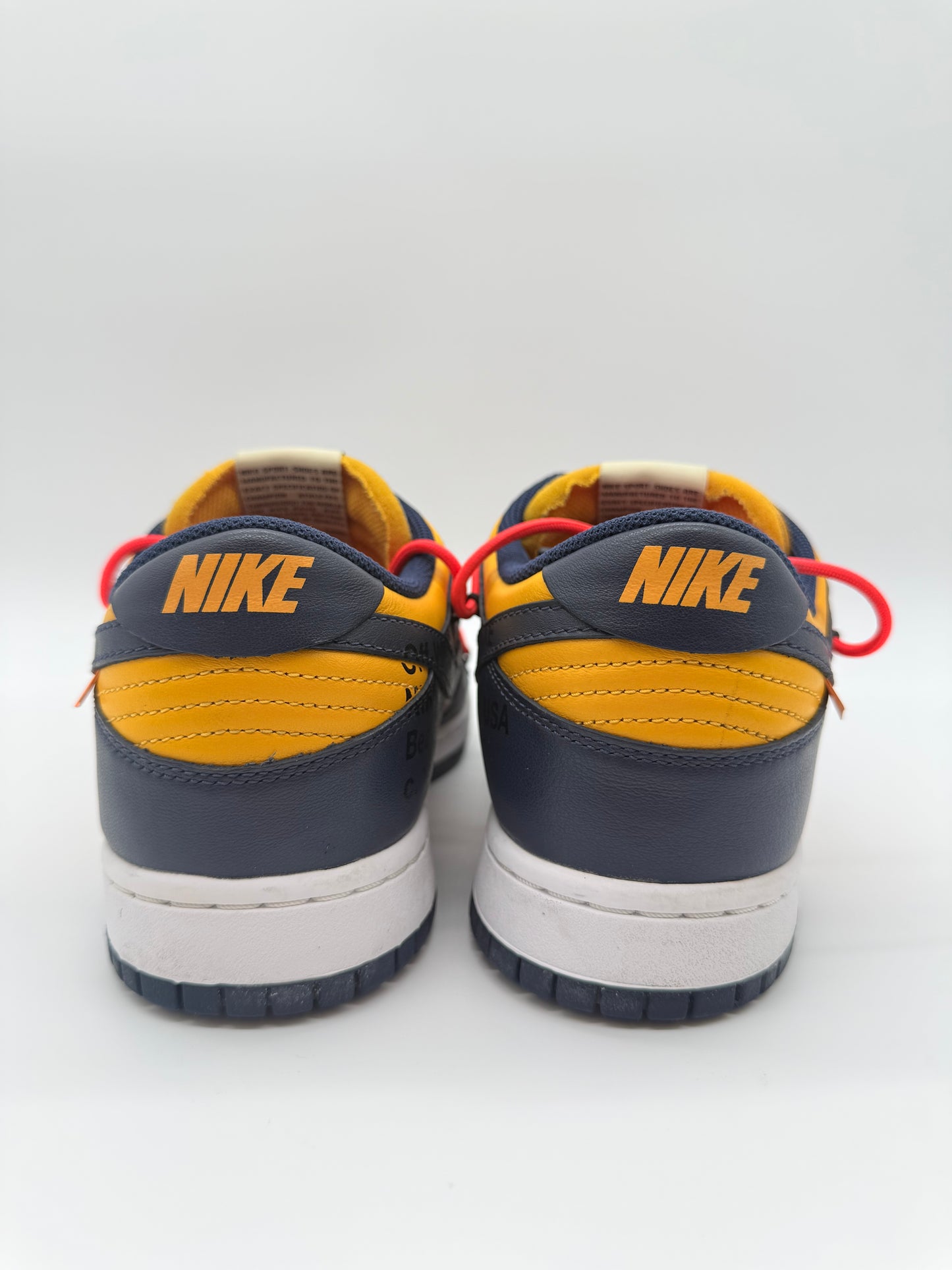 Nike Dunk Low Off-White University Gold
