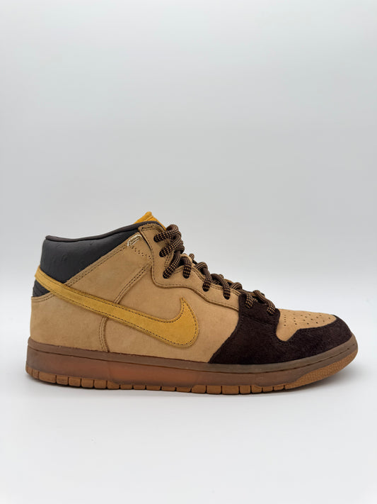 Nike SB Dunk Mid Wheat Bronze