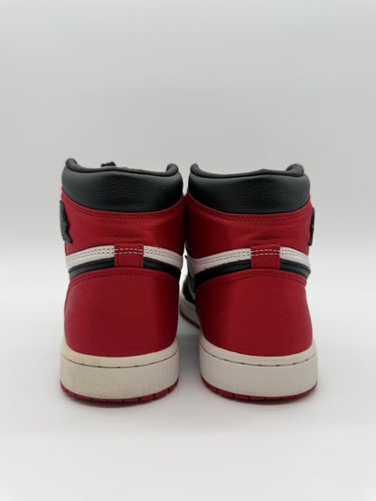 Nike Jordan 1 Retro High Satin Black Toe (W)