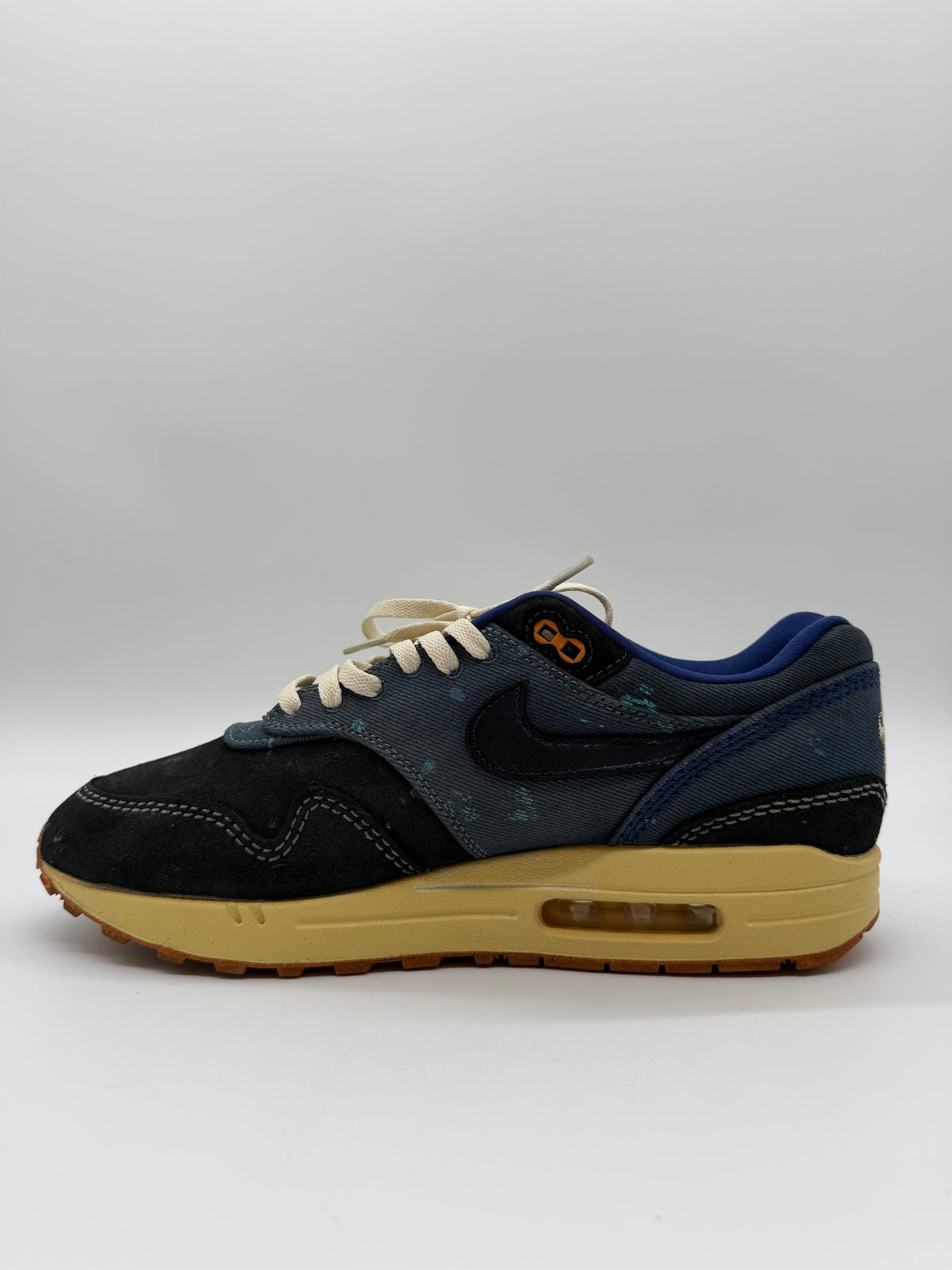 Nike Air Max 1 Dirty Denim Custom Bleached