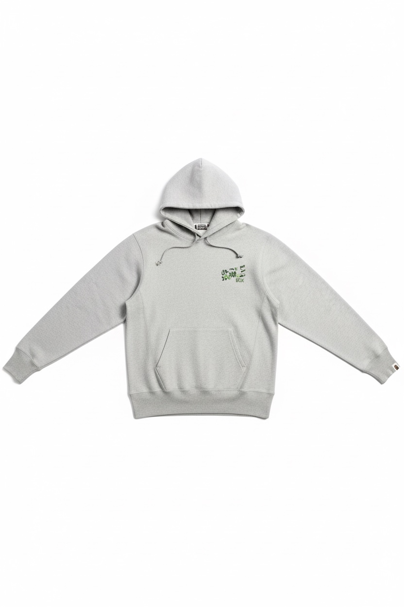 BAPE x Solebox Hoodie Grey