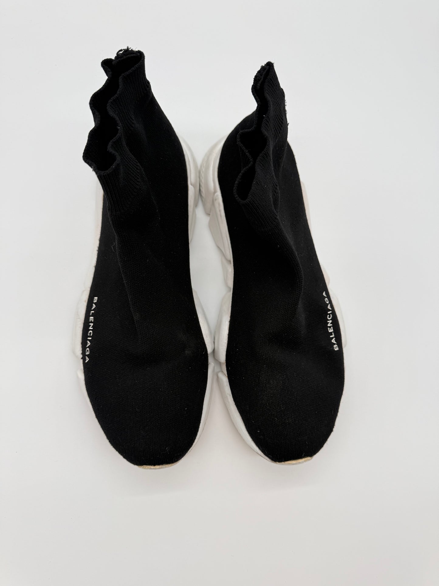 Balenciaga Speed Trainer Black White (2014)