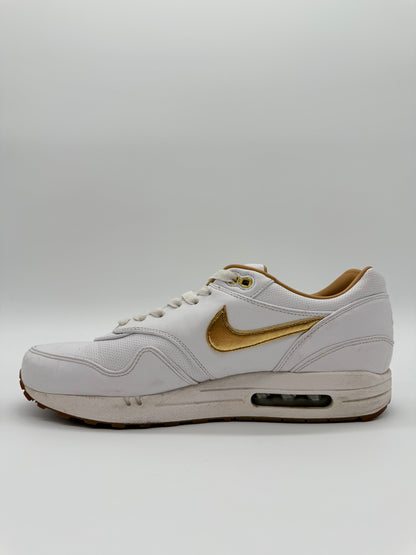 Nike Air Max 1 FB Woven White Metallic Gold