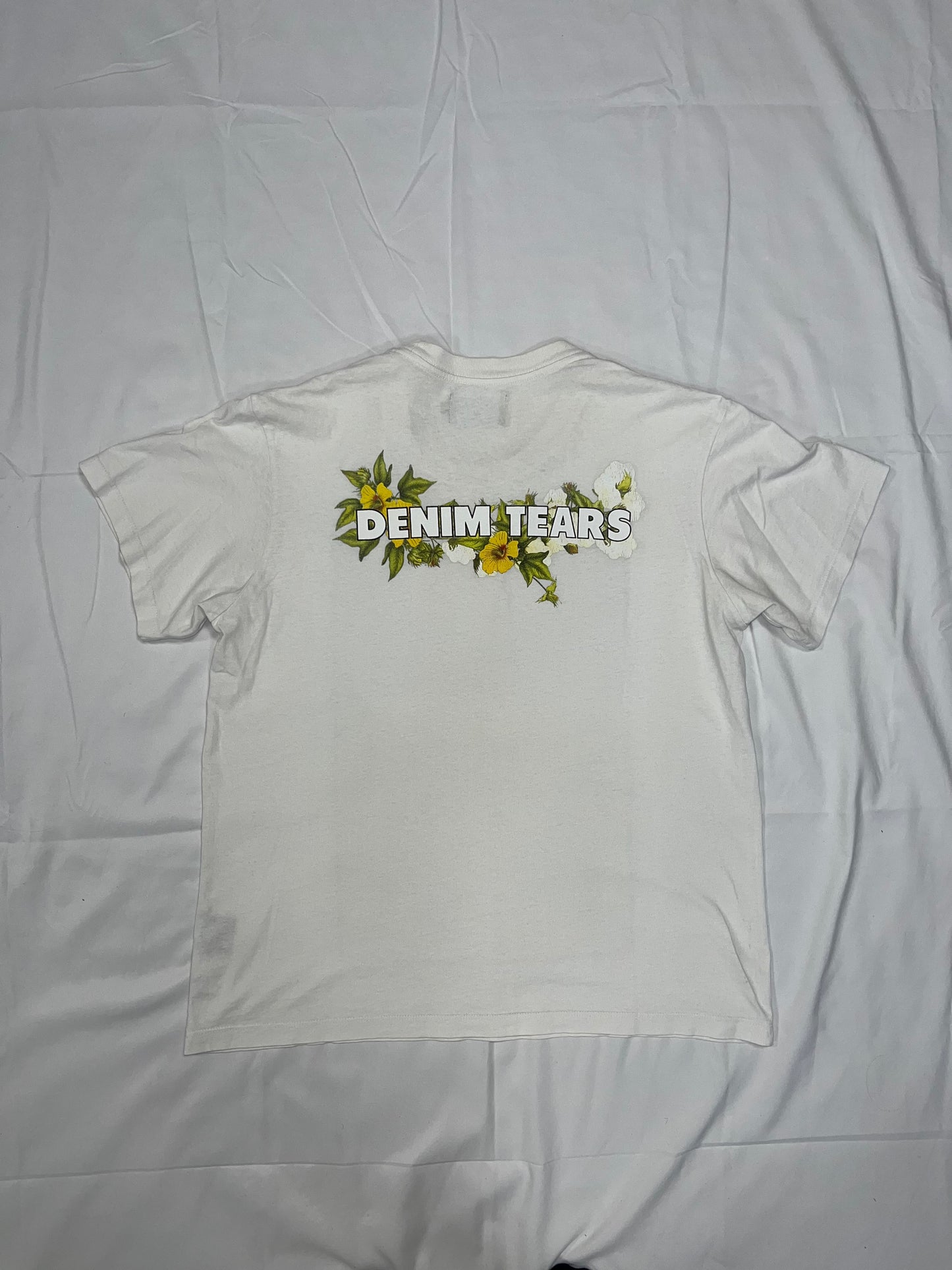 Denim Tears In The Arms Of The Black Madonna Tee White - FLIPPR