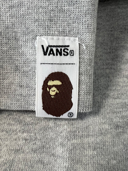 BAPE x Vans Pullover Fleece Hoodie Ash Heather