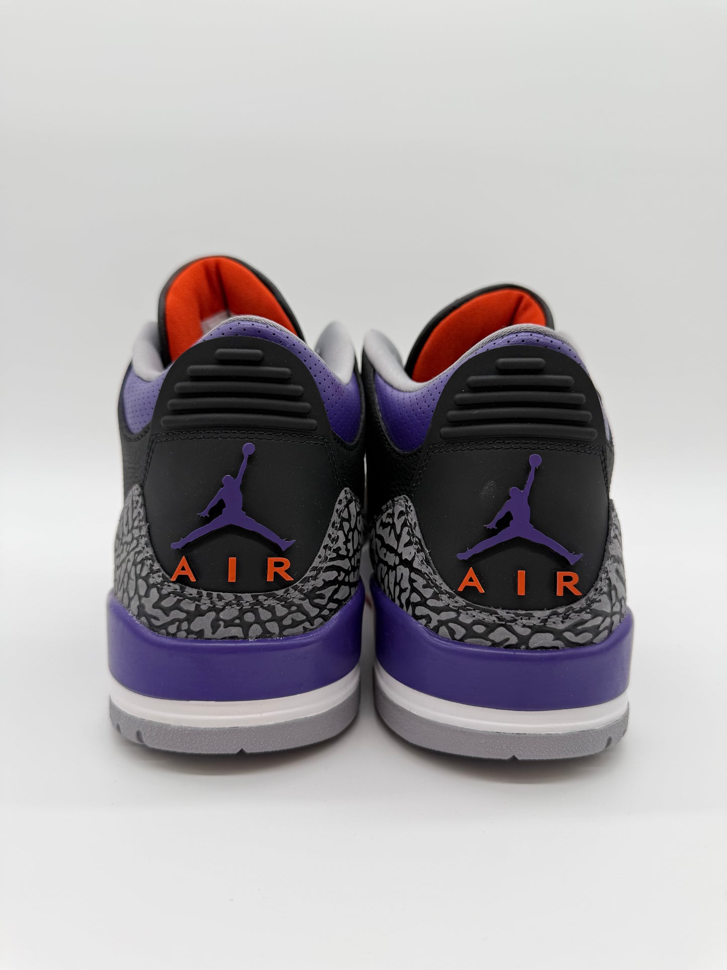 Jordan 3 Retro Black Court Purple