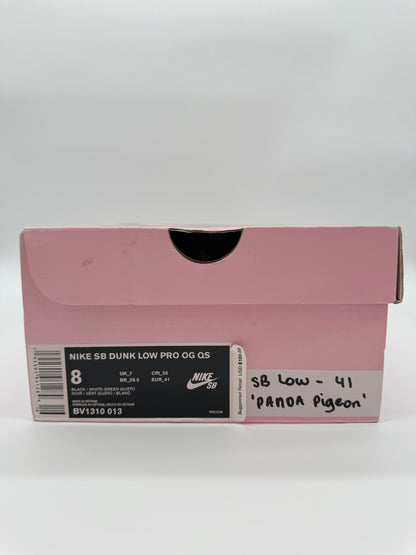 Nike SB Dunk Low Jeff Staple Signed Panda Pigeon