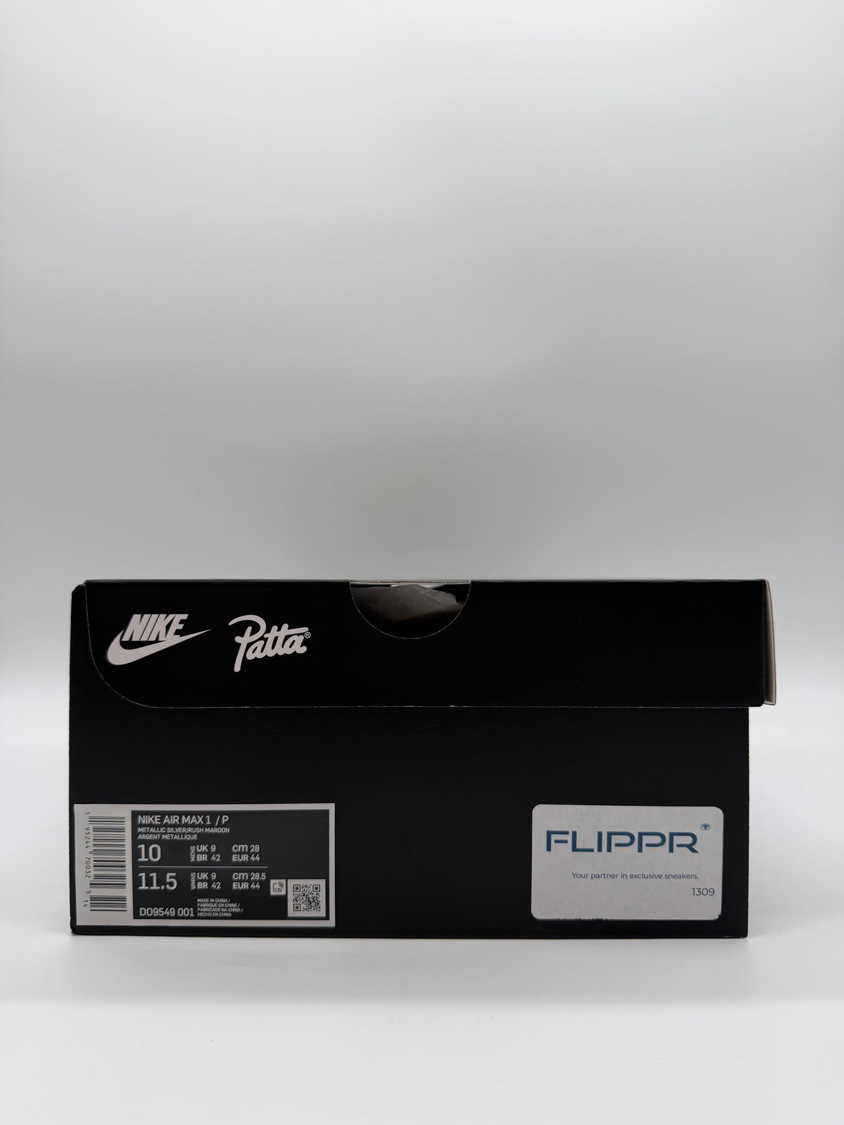 Nike Air Max 1 Patta Wave Maroon