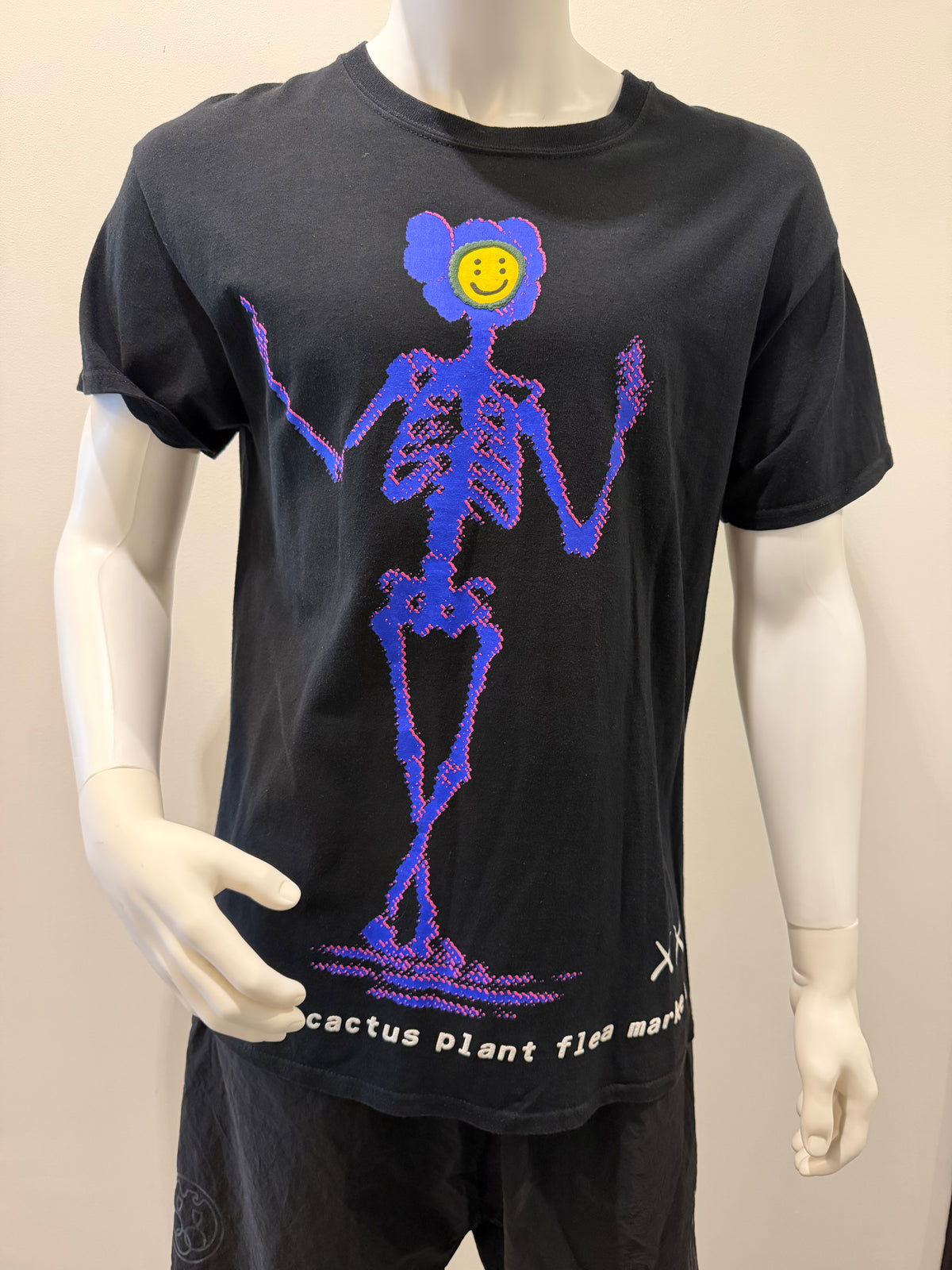 KAWS x Cactus Plant Flea Market T-shirt Black