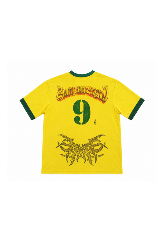 Travis Scott Brazil Soccer Jersey Yellow