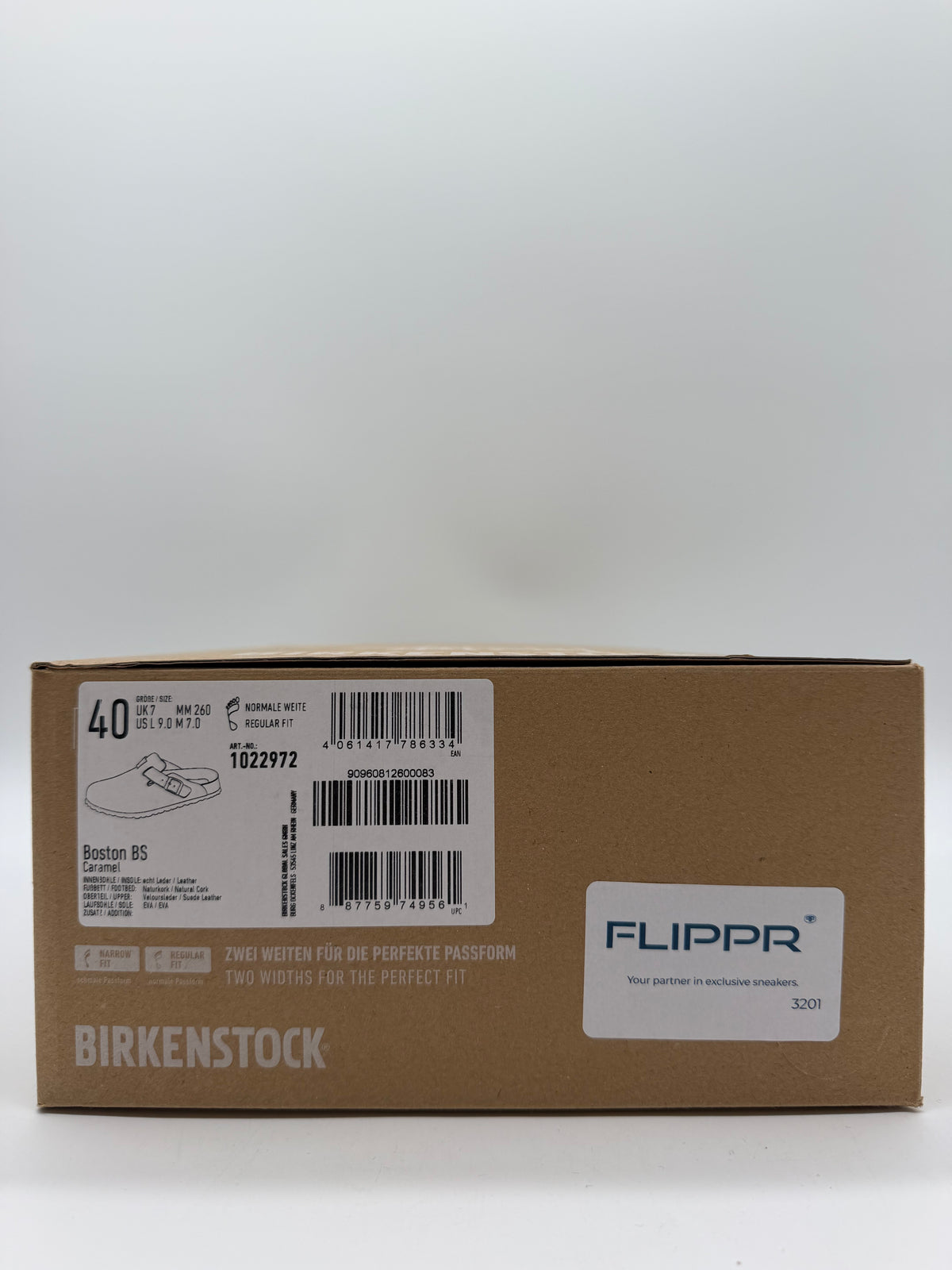 Birkenstock Boston Clog Stussy Caramel (2021)