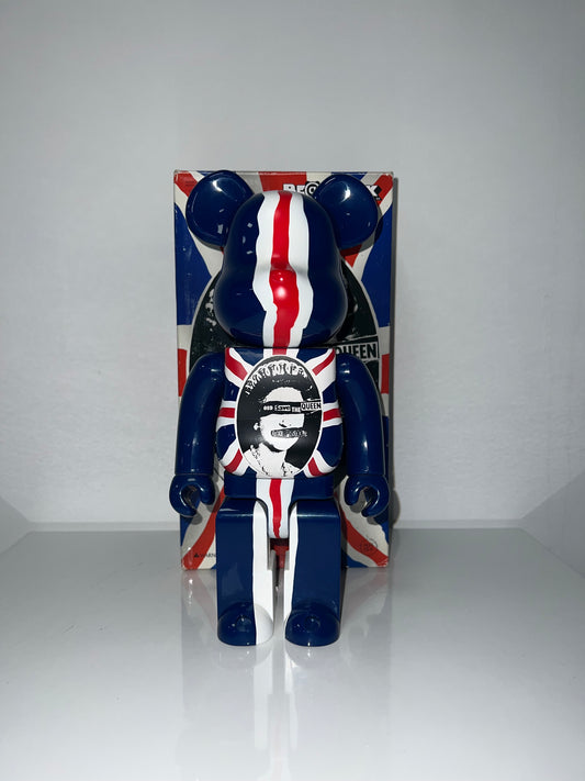 Bearbrick Sex Pistols – “God Save the Queen” (Blue) – 2005 - FLIPPR