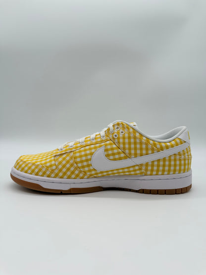 Nike Dunk Low Yellow Gingham (Women's)
