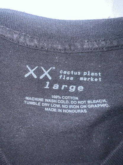KAWS x Cactus Plant Flea Market T-shirt Black