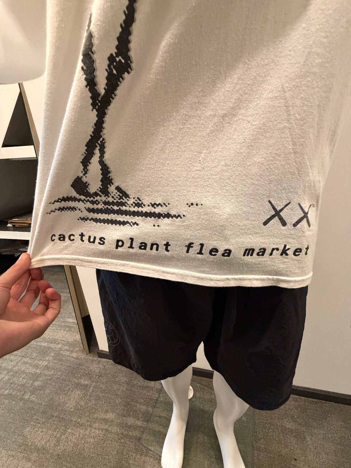 KAWS x Cactus Plant Flea Market T-shirt White