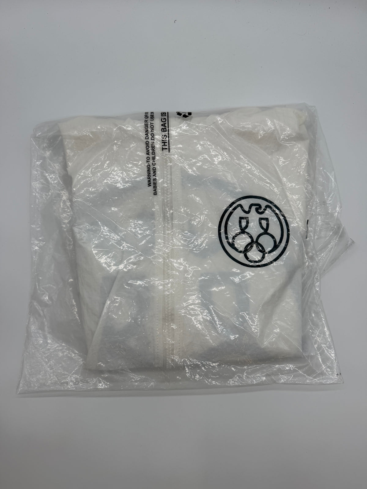 Yeezy Nylon Windbreaker Jacket White