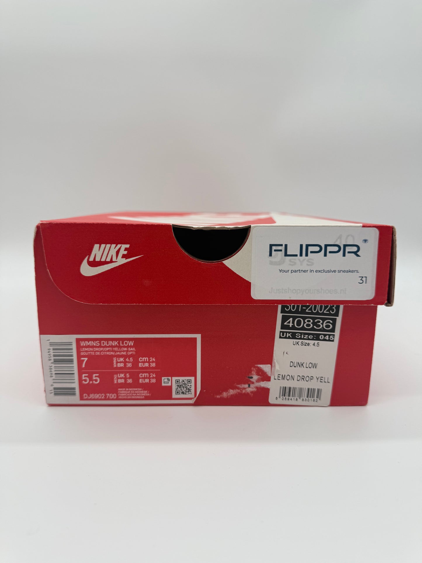 Nike Dunk Low Lemon