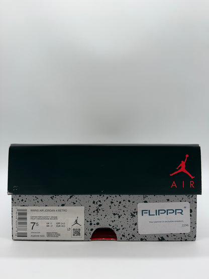 Jordan 4 Retro Canyon Purple (W)