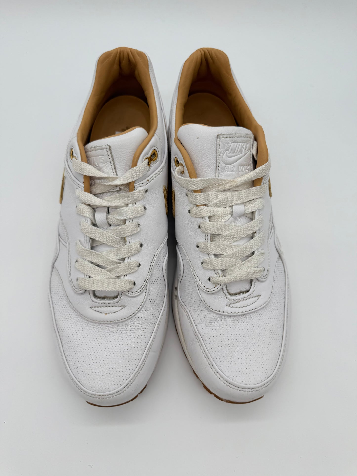 Nike Air Max 1 FB Woven White Metallic Gold