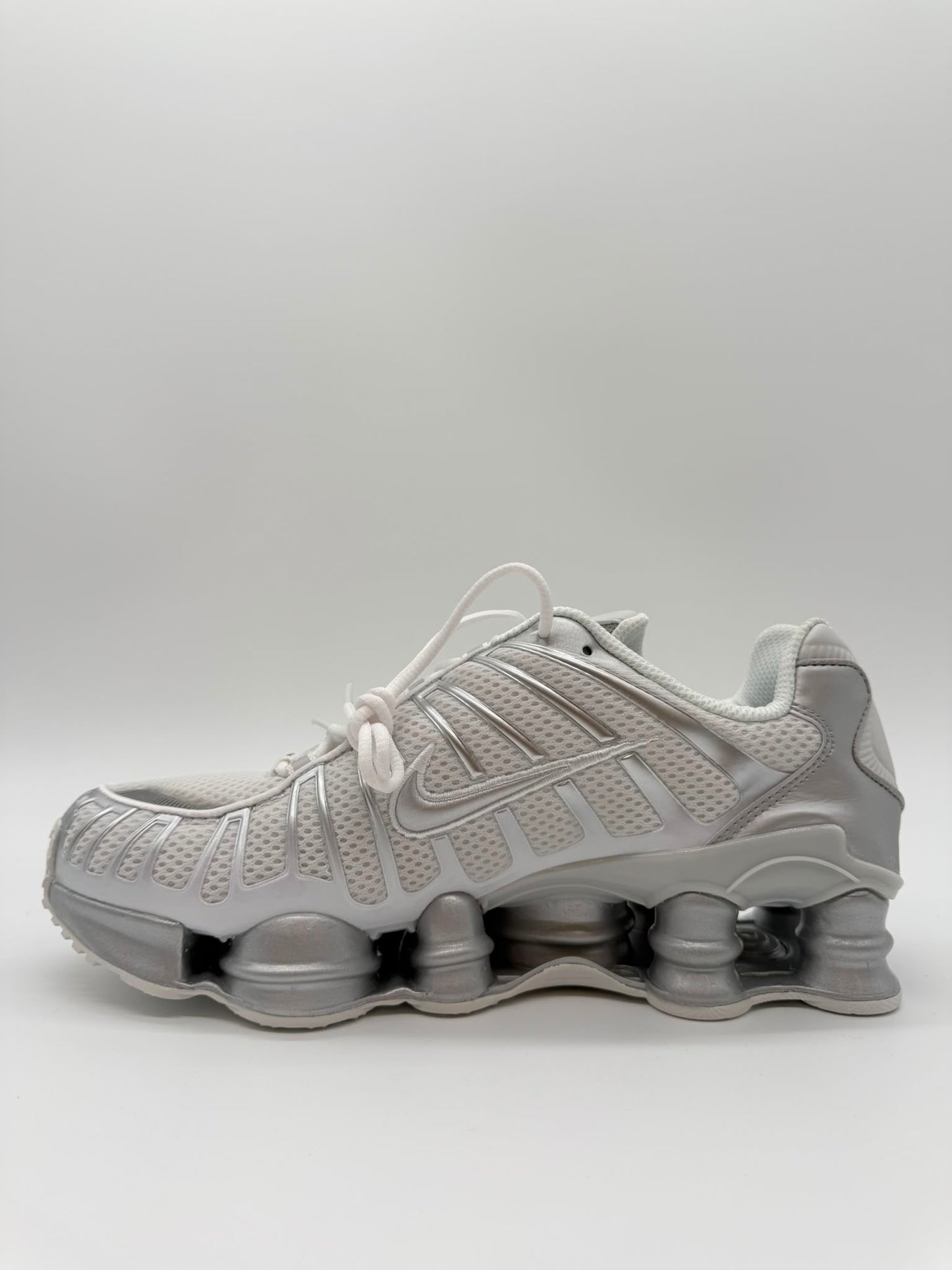 Nike Shox White Chrome