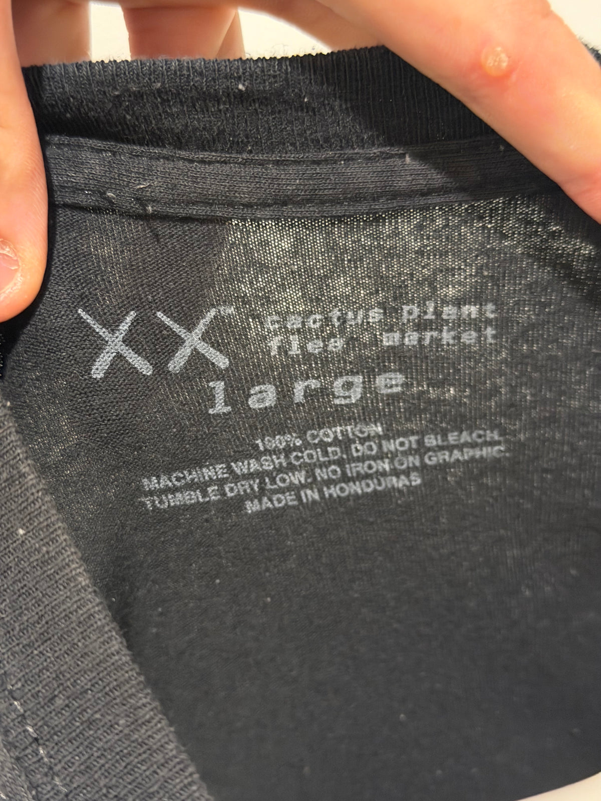 KAWS x Cactus Plant Flea Market T-shirt Black