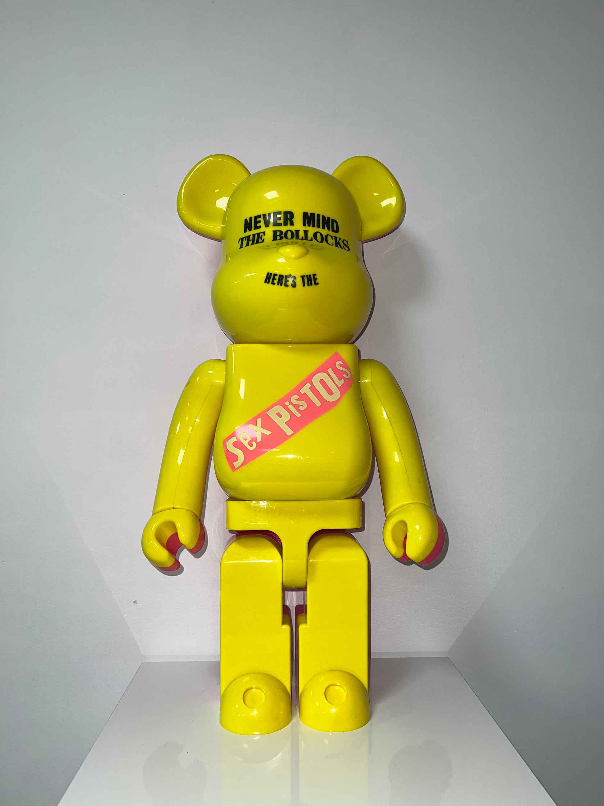 Bearbrick Sex Pistols – “Never Mind the Bollocks” (Yellow) – 2008 - FLIPPR
