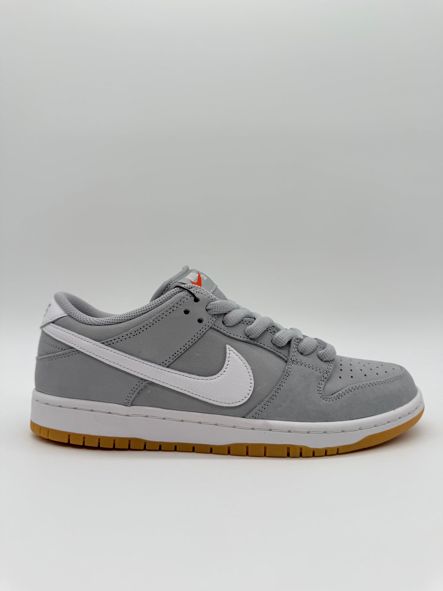 Nike SB Dunk Low Wolf Grey Orange Label
