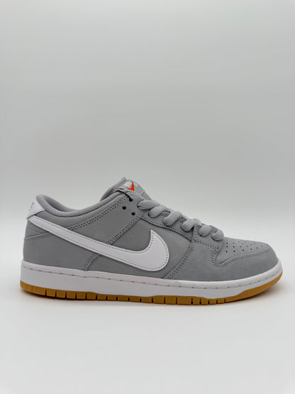 Nike SB Dunk Low Wolf Grey Orange Label
